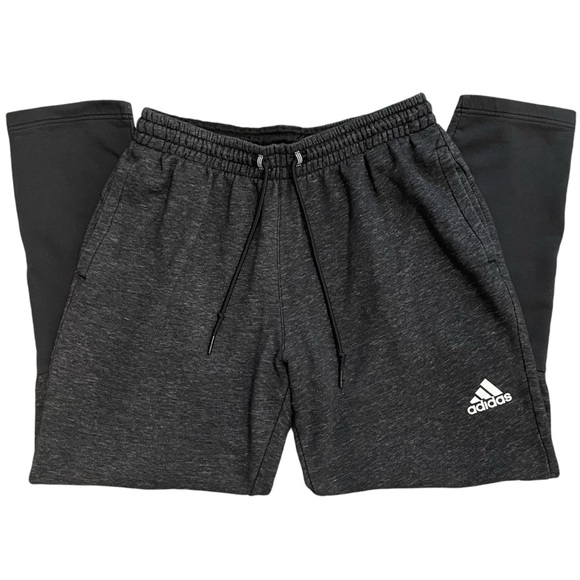 adidas Men’s Post Game Tapered Fleece Track Pants Joggers with Side Ankle Zips - Picture 15 of 16